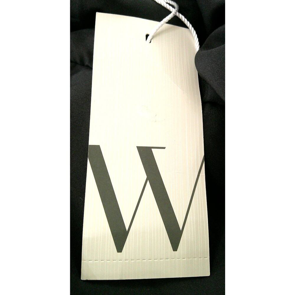 NWT Worthington XXL Black & White Floral Satin Spaghetti Strap Midi Dress - Picture 12 of 13